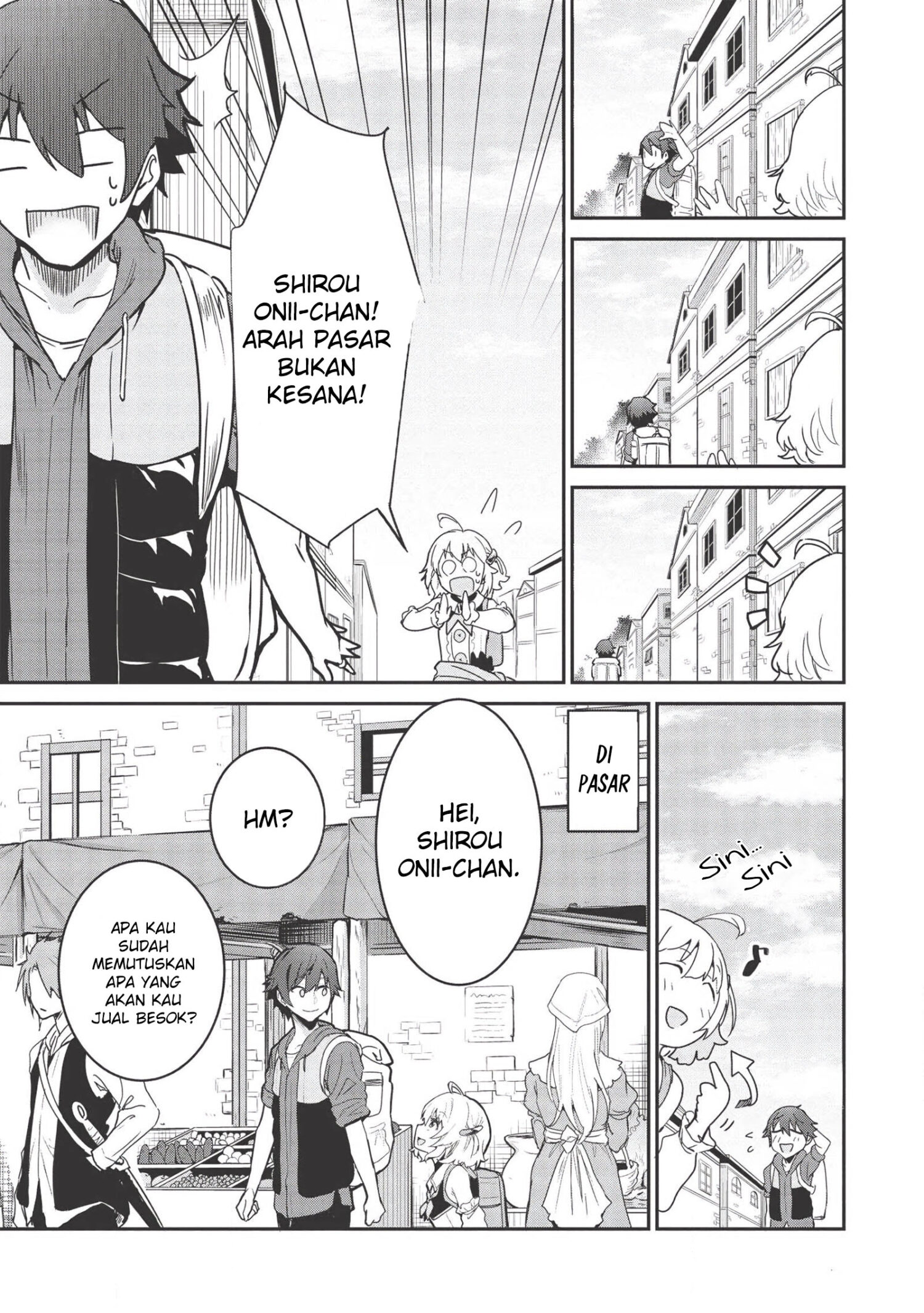 Itsudemo Jitaku ni Kaereru Ore wa, Isekai de Gyoushounin wo Hajimemashita Chapter 2 - halaman 6