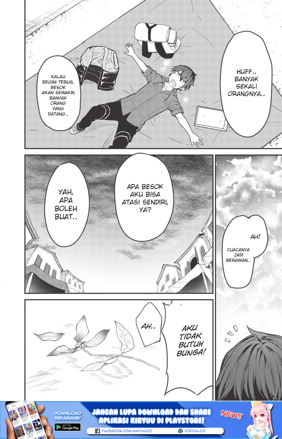 Itsudemo Jitaku ni Kaereru Ore wa, Isekai de Gyoushounin wo Hajimemashita Chapter 3 - halaman 12