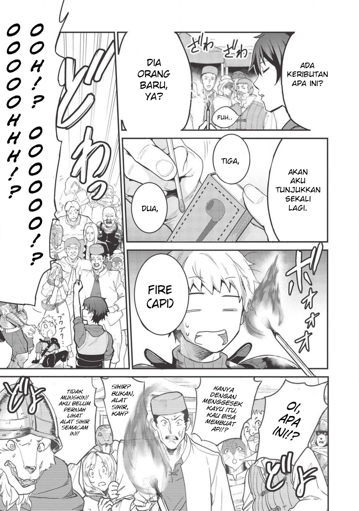 Itsudemo Jitaku ni Kaereru Ore wa, Isekai de Gyoushounin wo Hajimemashita Chapter 3 - halaman 3