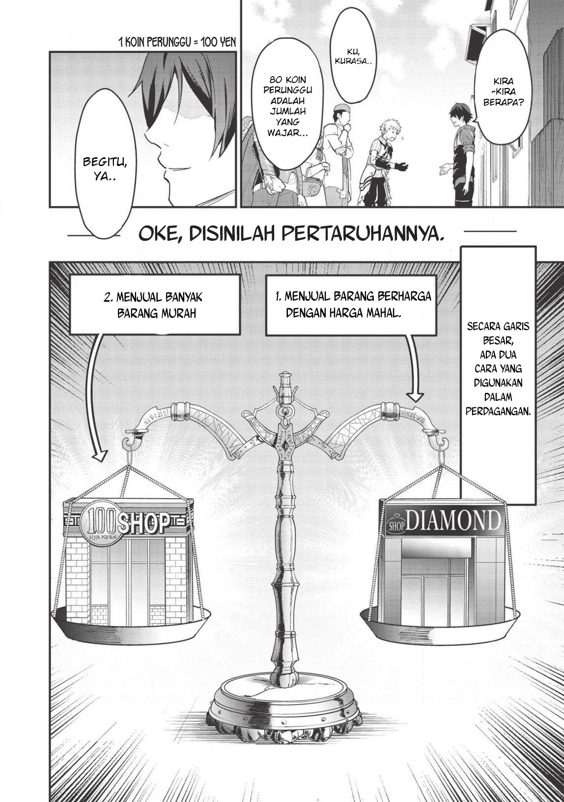 Itsudemo Jitaku ni Kaereru Ore wa, Isekai de Gyoushounin wo Hajimemashita Chapter 3 - halaman 8