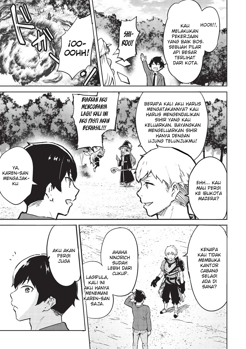 Itsudemo Jitaku ni Kaereru Ore wa, Isekai de Gyoushounin wo Hajimemashita Chapter 41 - halaman 6