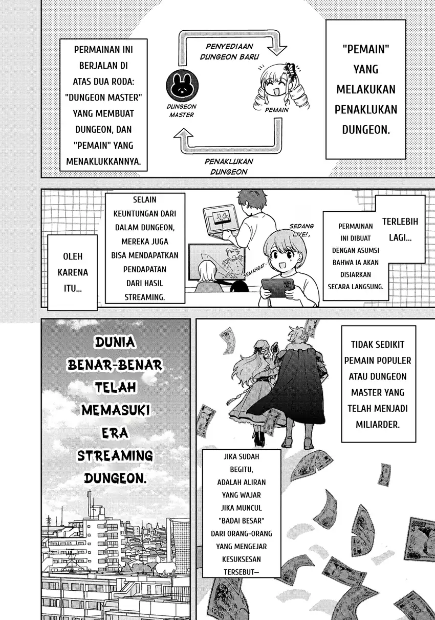 Itsuka Ojousama ni Naritai Kei Dungeon Haishinsha ga Honmono no Ojousama ni Naru made Chapter 1 - halaman 24