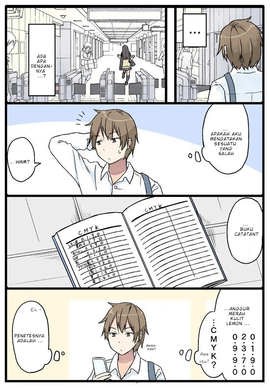 Itsuka, Tanshoku no Sora no Shita Chapter 1 - halaman 6