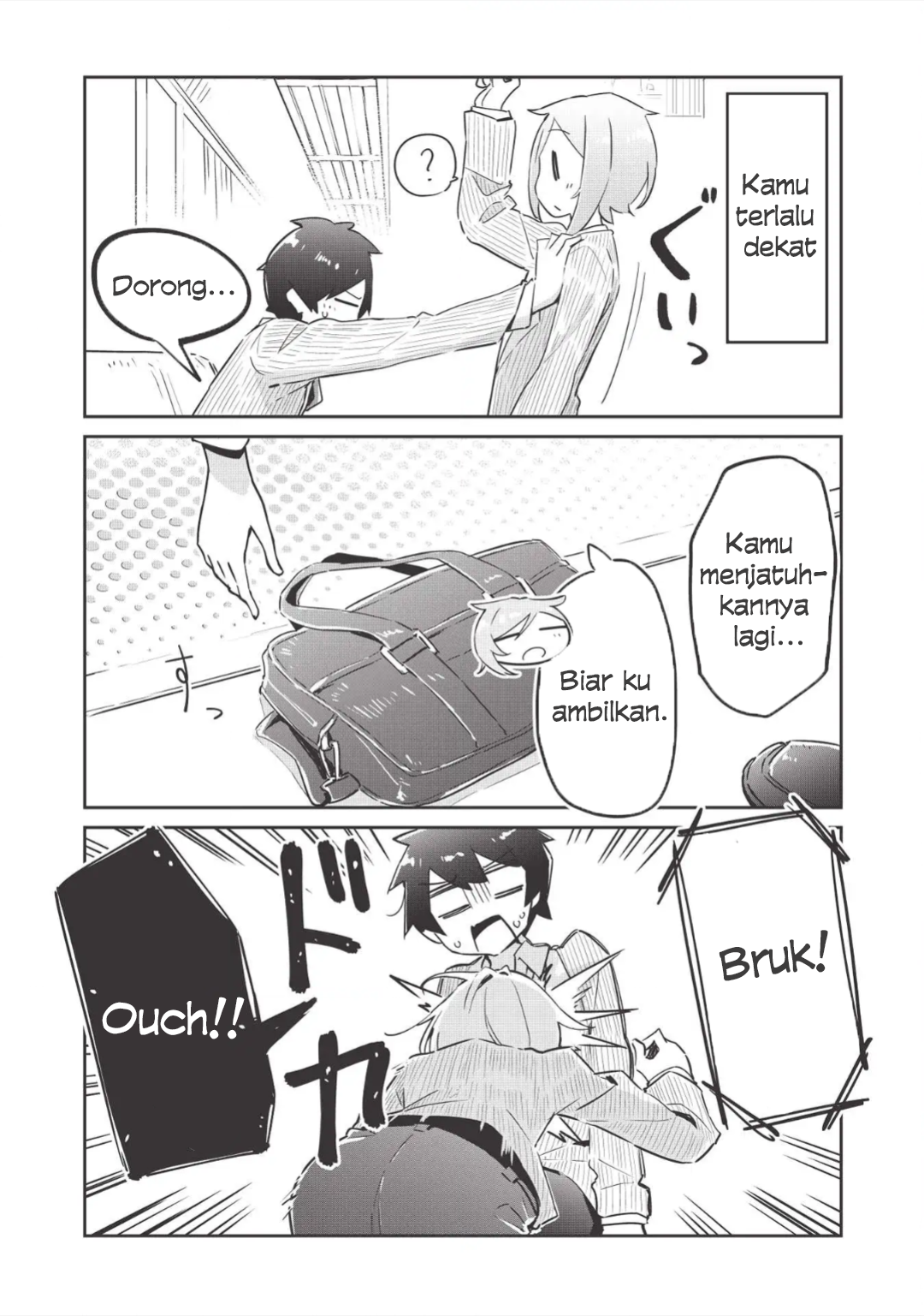 Ittsumo Shiotaiou na Osananajimi dakedo, Ore ni Kataomoi shiteiru no ga Barebare de Kawaii. Chapter 1 - halaman 10