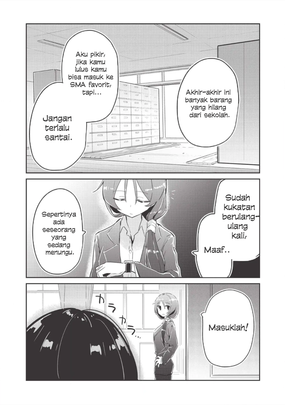 Ittsumo Shiotaiou na Osananajimi dakedo, Ore ni Kataomoi shiteiru no ga Barebare de Kawaii. Chapter 1 - halaman 15