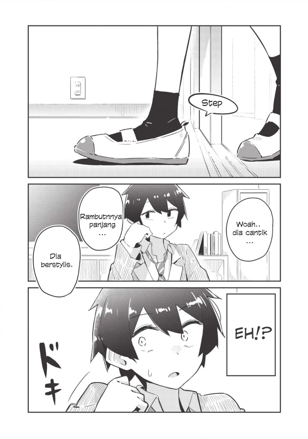 Ittsumo Shiotaiou na Osananajimi dakedo, Ore ni Kataomoi shiteiru no ga Barebare de Kawaii. Chapter 1 - halaman 16