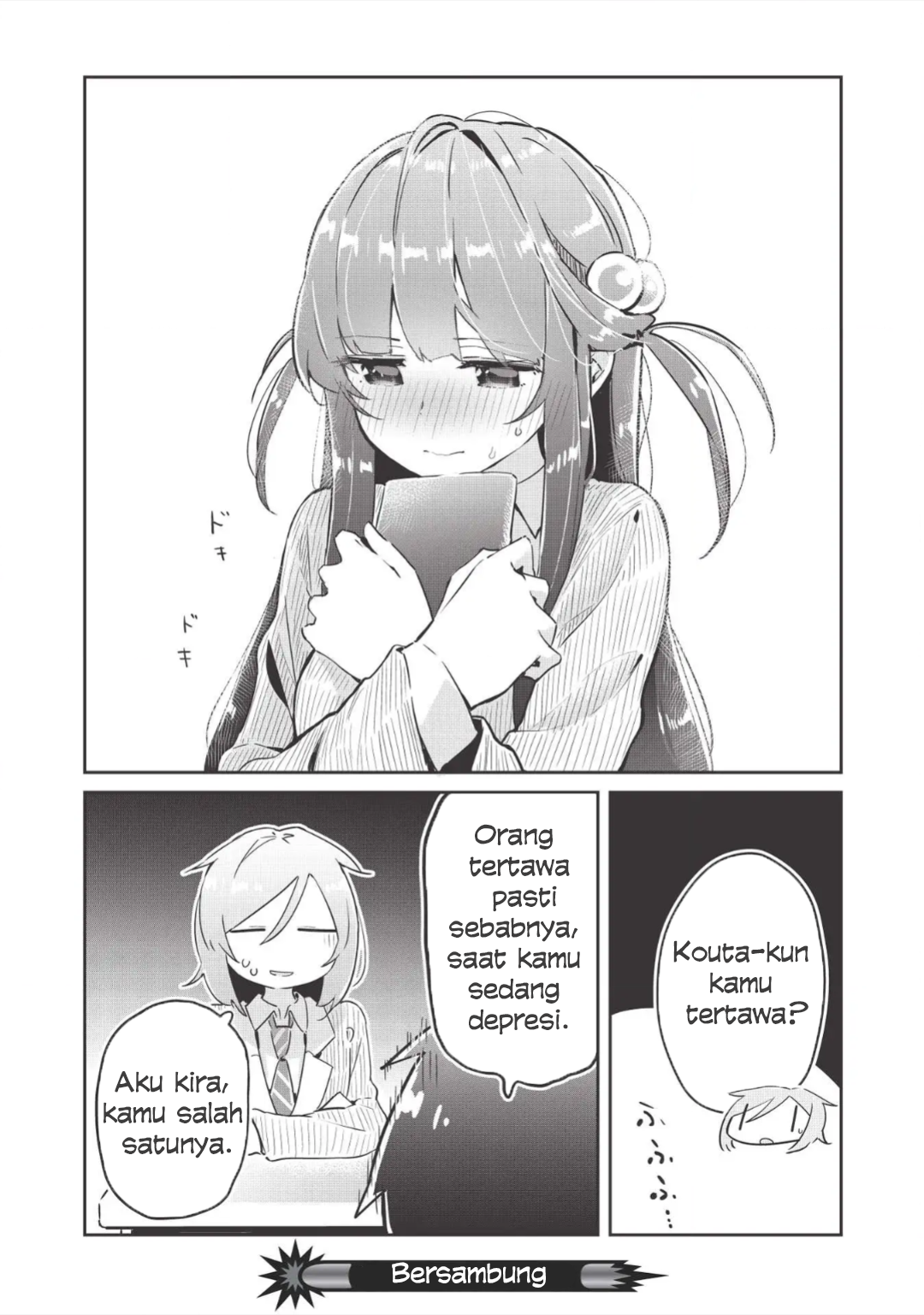Ittsumo Shiotaiou na Osananajimi dakedo, Ore ni Kataomoi shiteiru no ga Barebare de Kawaii. Chapter 1 - halaman 32
