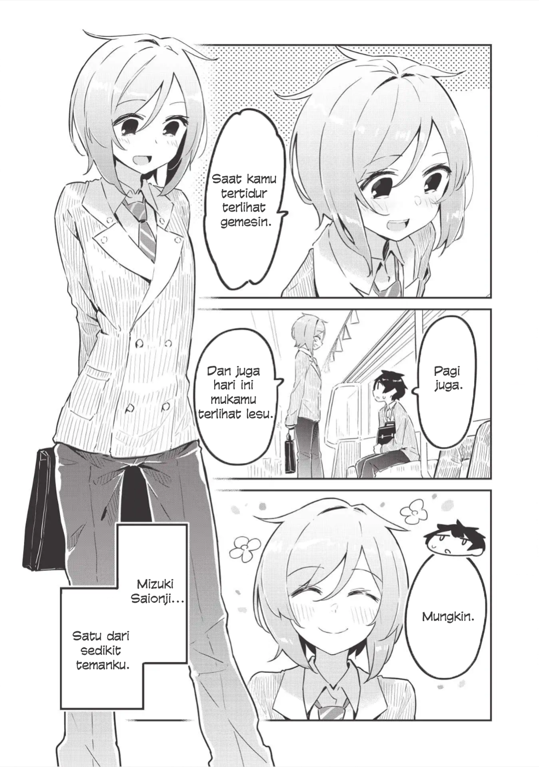 Ittsumo Shiotaiou na Osananajimi dakedo, Ore ni Kataomoi shiteiru no ga Barebare de Kawaii. Chapter 1 - halaman 7