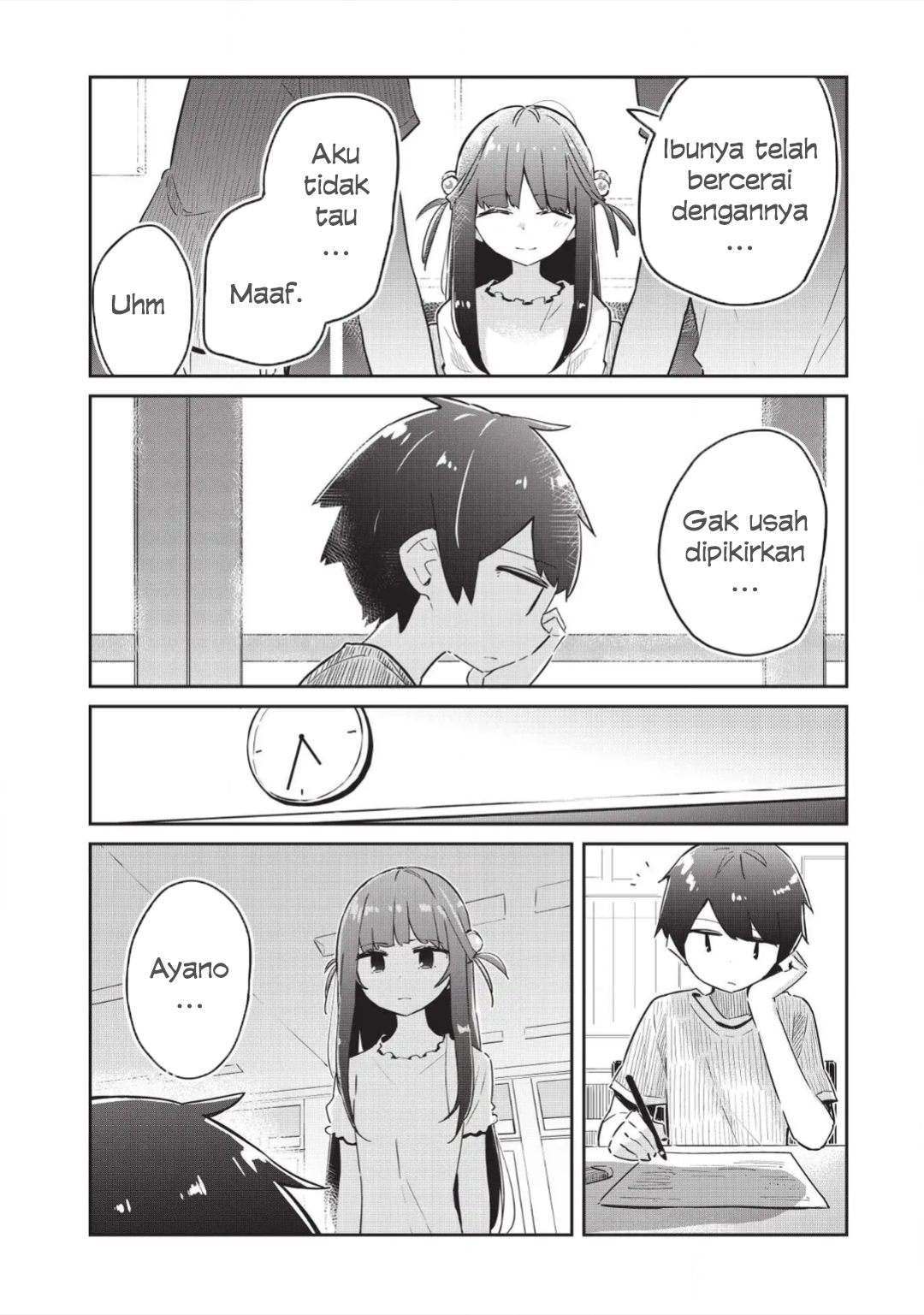 Ittsumo Shiotaiou na Osananajimi dakedo, Ore ni Kataomoi shiteiru no ga Barebare de Kawaii. Chapter 3 - halaman 2