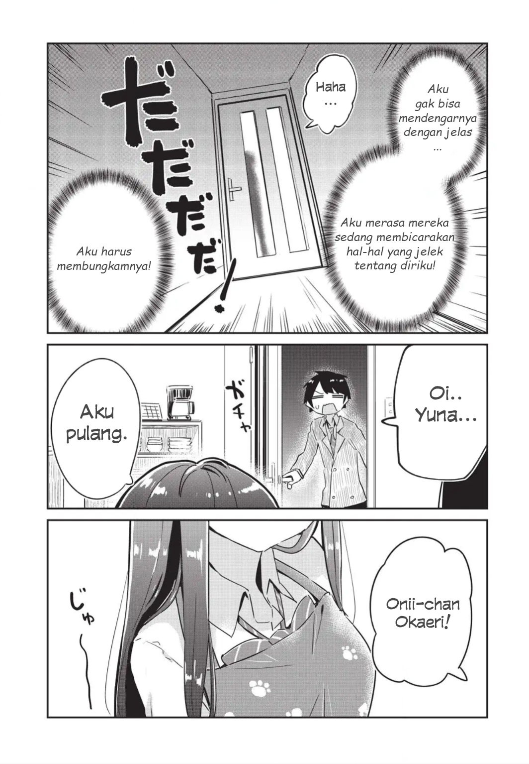 Ittsumo Shiotaiou na Osananajimi dakedo, Ore ni Kataomoi shiteiru no ga Barebare de Kawaii. Chapter 3 - halaman 20