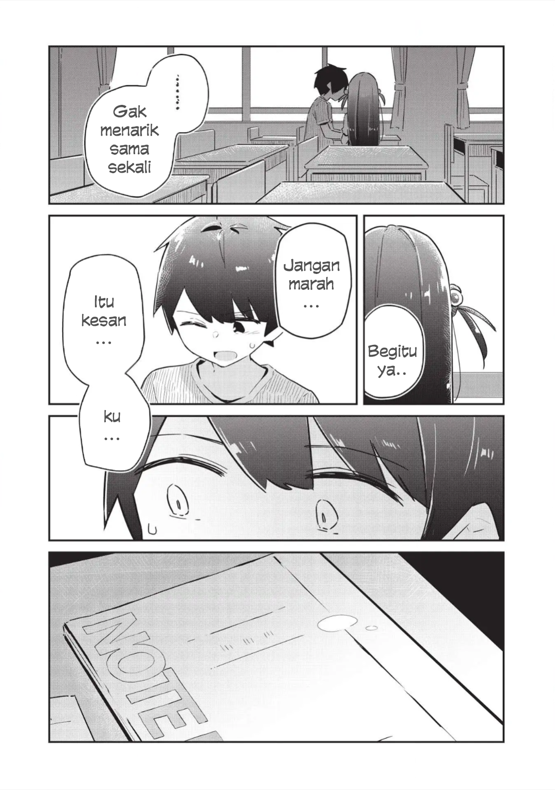 Ittsumo Shiotaiou na Osananajimi dakedo, Ore ni Kataomoi shiteiru no ga Barebare de Kawaii. Chapter 3 - halaman 5
