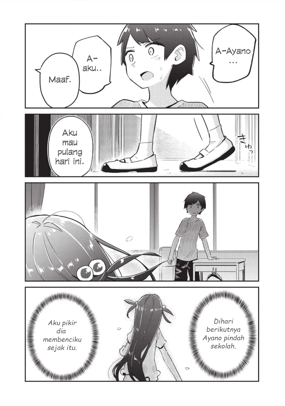 Ittsumo Shiotaiou na Osananajimi dakedo, Ore ni Kataomoi shiteiru no ga Barebare de Kawaii. Chapter 3 - halaman 7