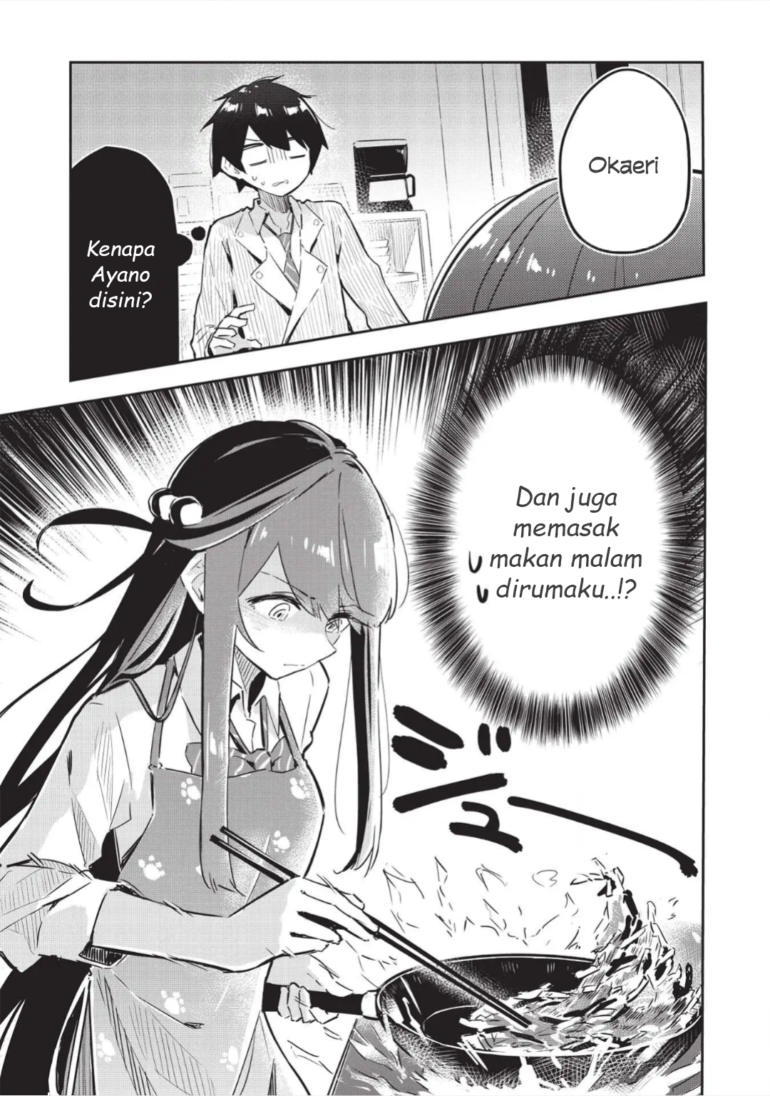 Ittsumo Shiotaiou na Osananajimi dakedo, Ore ni Kataomoi shiteiru no ga Barebare de Kawaii. Chapter 4 - halaman 1