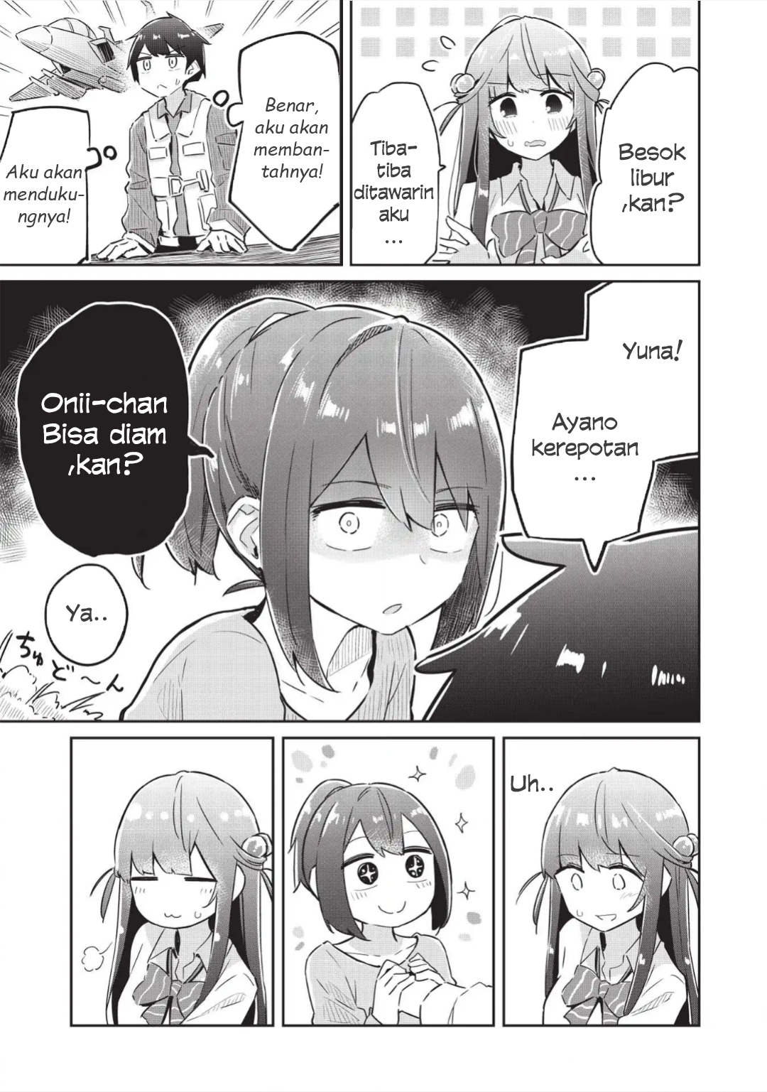 Ittsumo Shiotaiou na Osananajimi dakedo, Ore ni Kataomoi shiteiru no ga Barebare de Kawaii. Chapter 4 - halaman 15