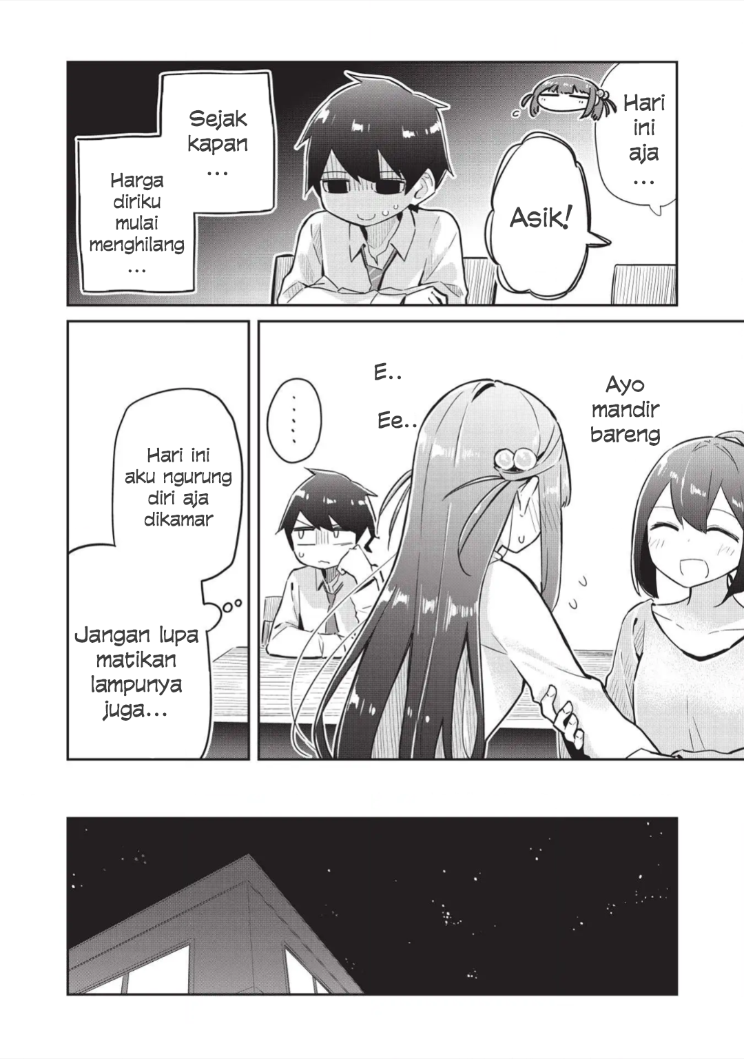 Ittsumo Shiotaiou na Osananajimi dakedo, Ore ni Kataomoi shiteiru no ga Barebare de Kawaii. Chapter 4 - halaman 16