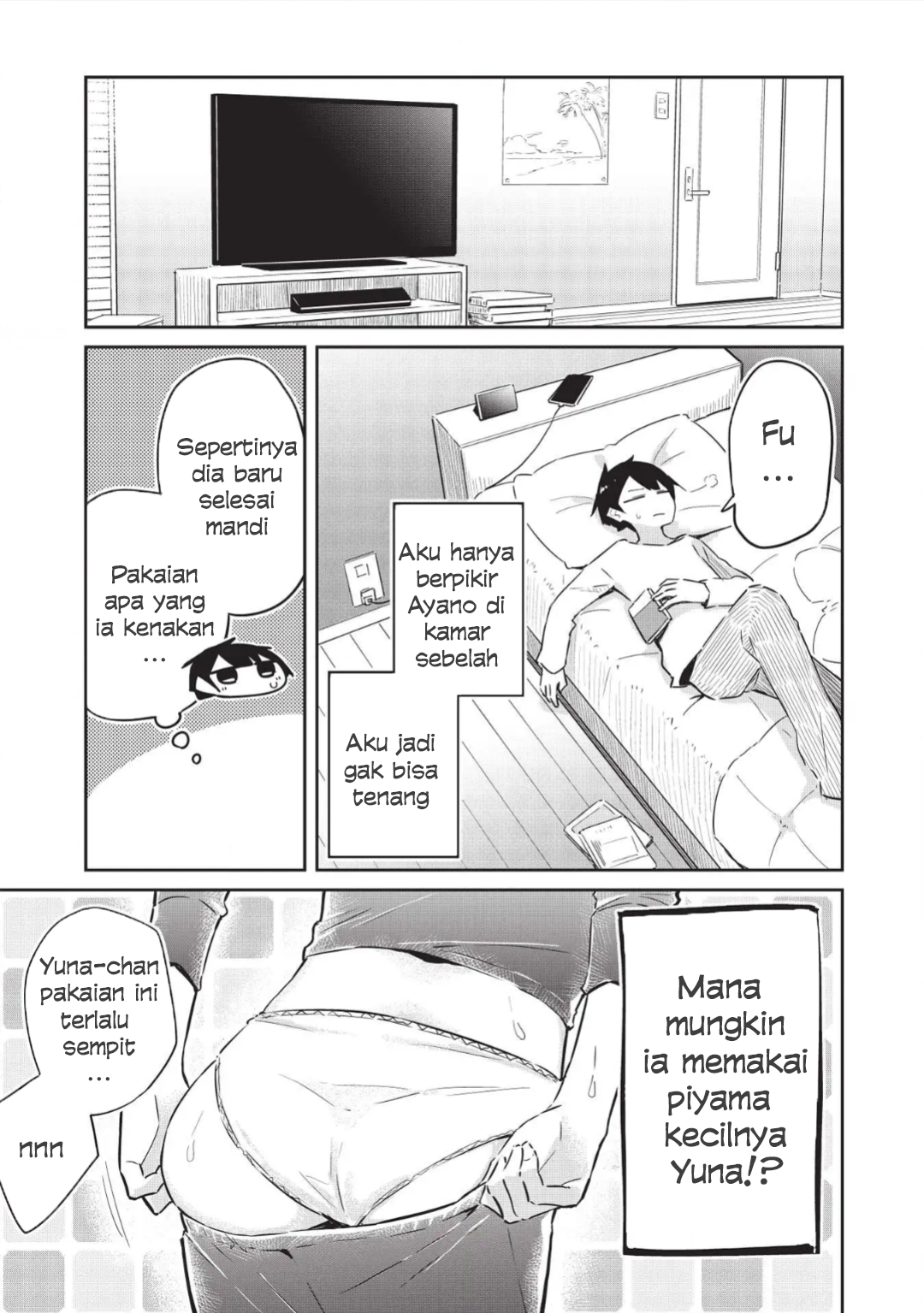 Ittsumo Shiotaiou na Osananajimi dakedo, Ore ni Kataomoi shiteiru no ga Barebare de Kawaii. Chapter 4 - halaman 17