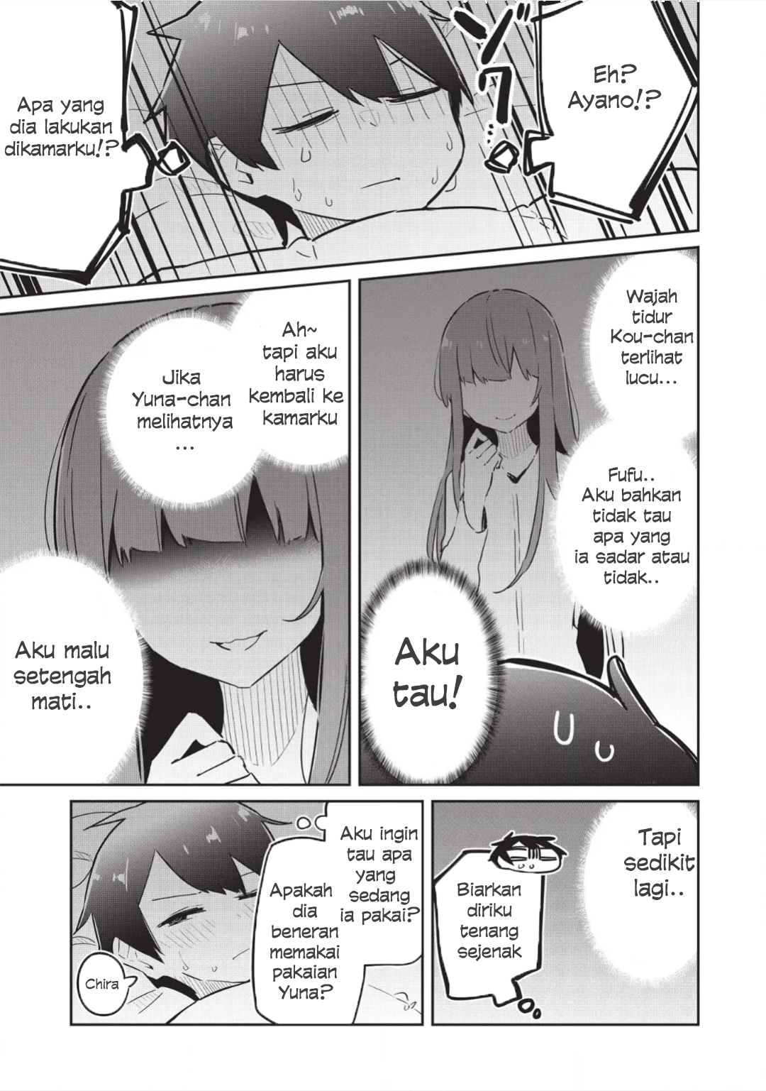 Ittsumo Shiotaiou na Osananajimi dakedo, Ore ni Kataomoi shiteiru no ga Barebare de Kawaii. Chapter 4 - halaman 21