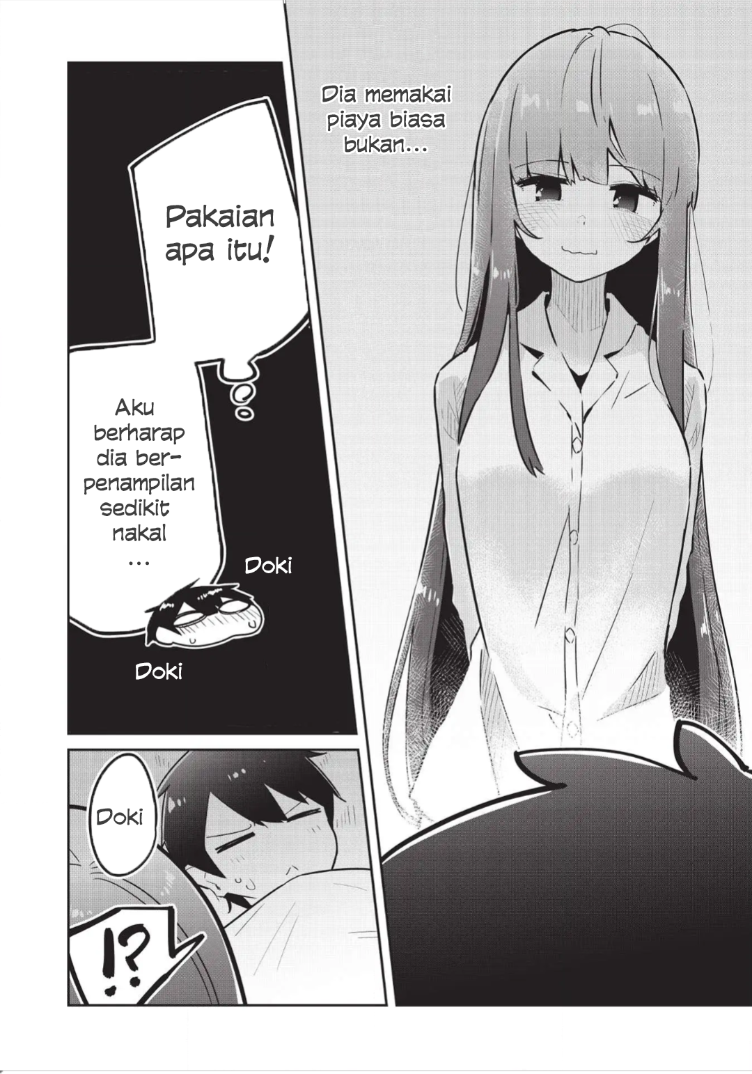 Ittsumo Shiotaiou na Osananajimi dakedo, Ore ni Kataomoi shiteiru no ga Barebare de Kawaii. Chapter 4 - halaman 22