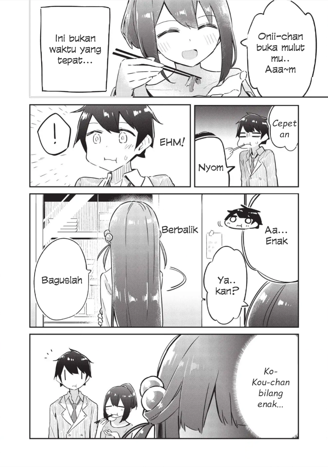 Ittsumo Shiotaiou na Osananajimi dakedo, Ore ni Kataomoi shiteiru no ga Barebare de Kawaii. Chapter 4 - halaman 6