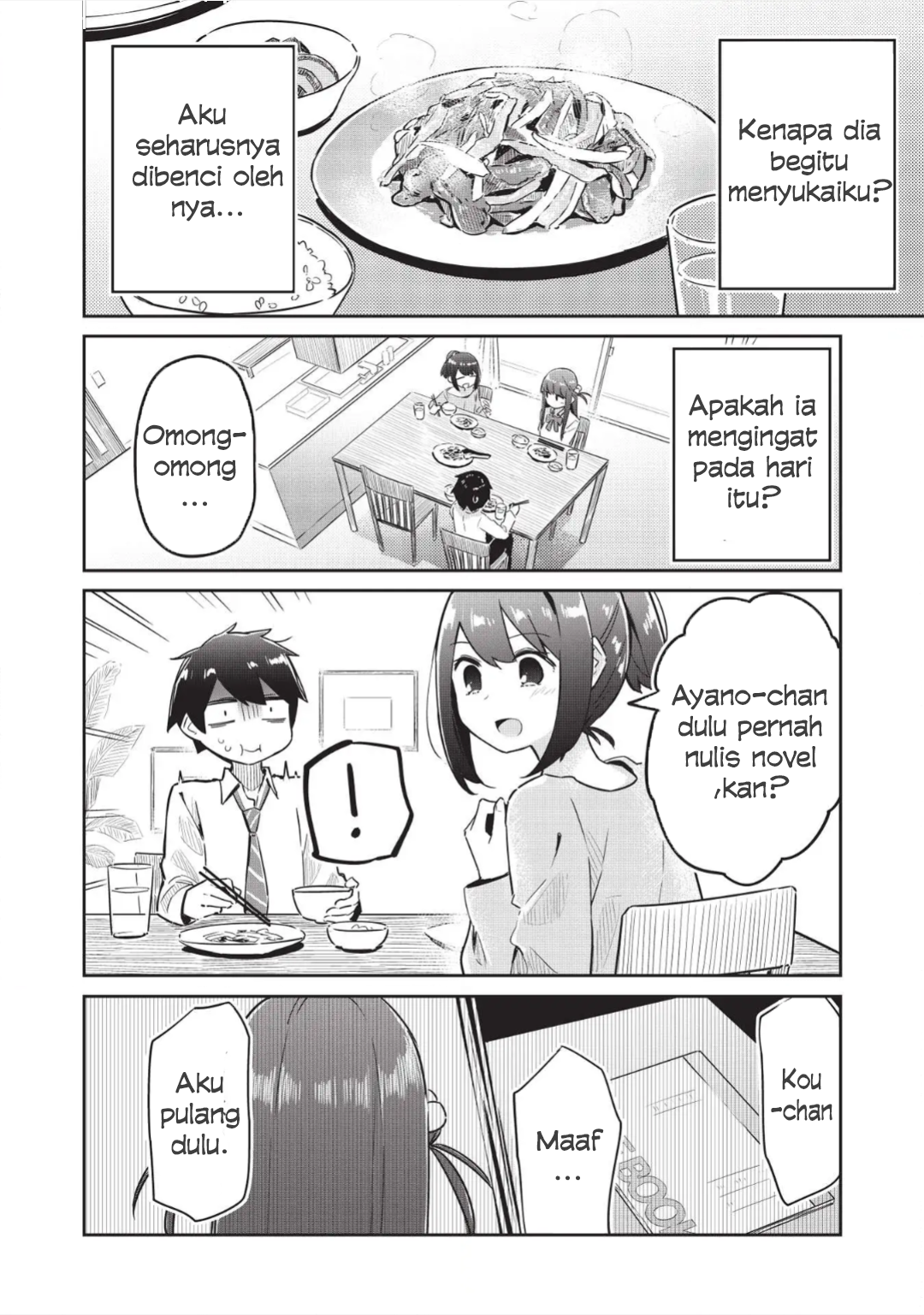 Ittsumo Shiotaiou na Osananajimi dakedo, Ore ni Kataomoi shiteiru no ga Barebare de Kawaii. Chapter 4 - halaman 8