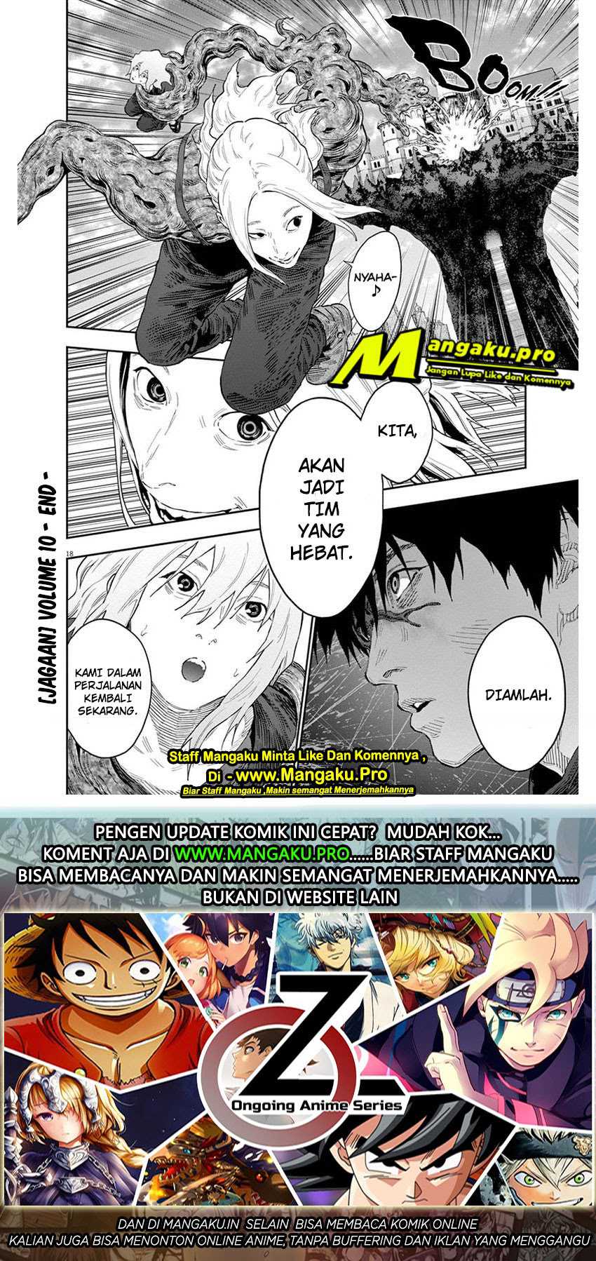 Jagaaaaaan Chapter 114 - halaman 16