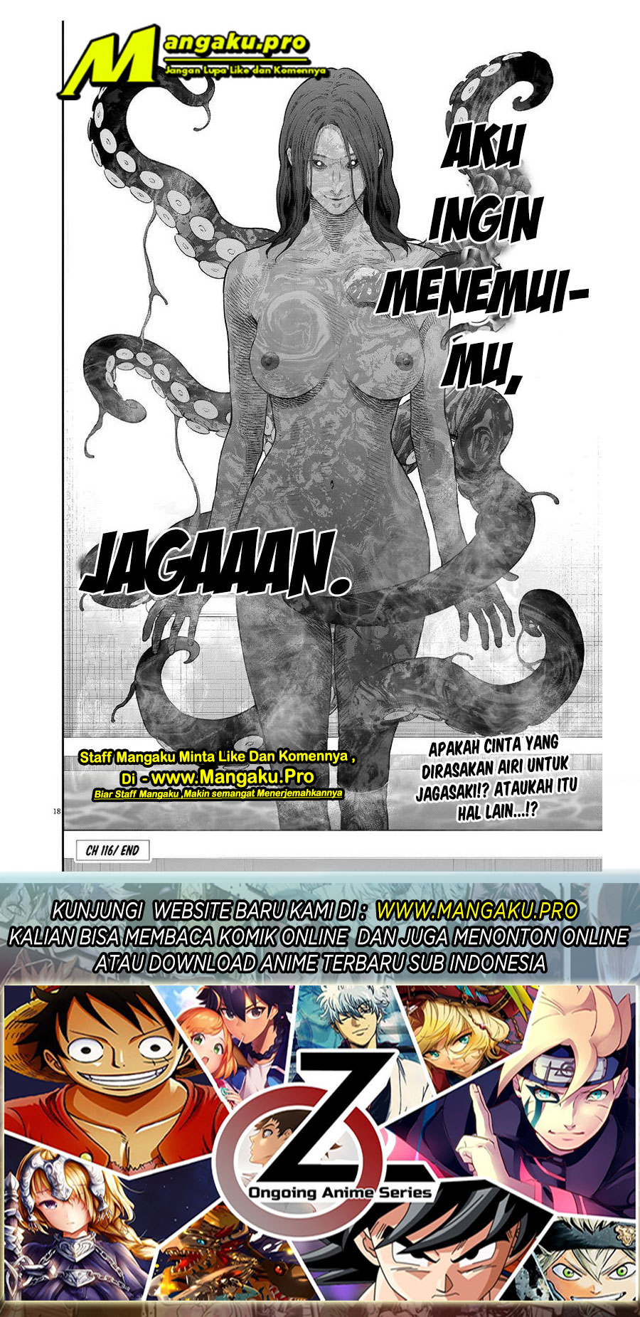 Jagaaaaaan Chapter 116 - halaman 18