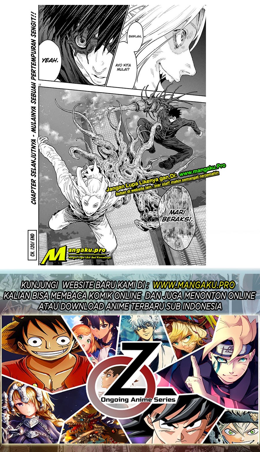 Jagaaaaaan Chapter 120 - halaman 19