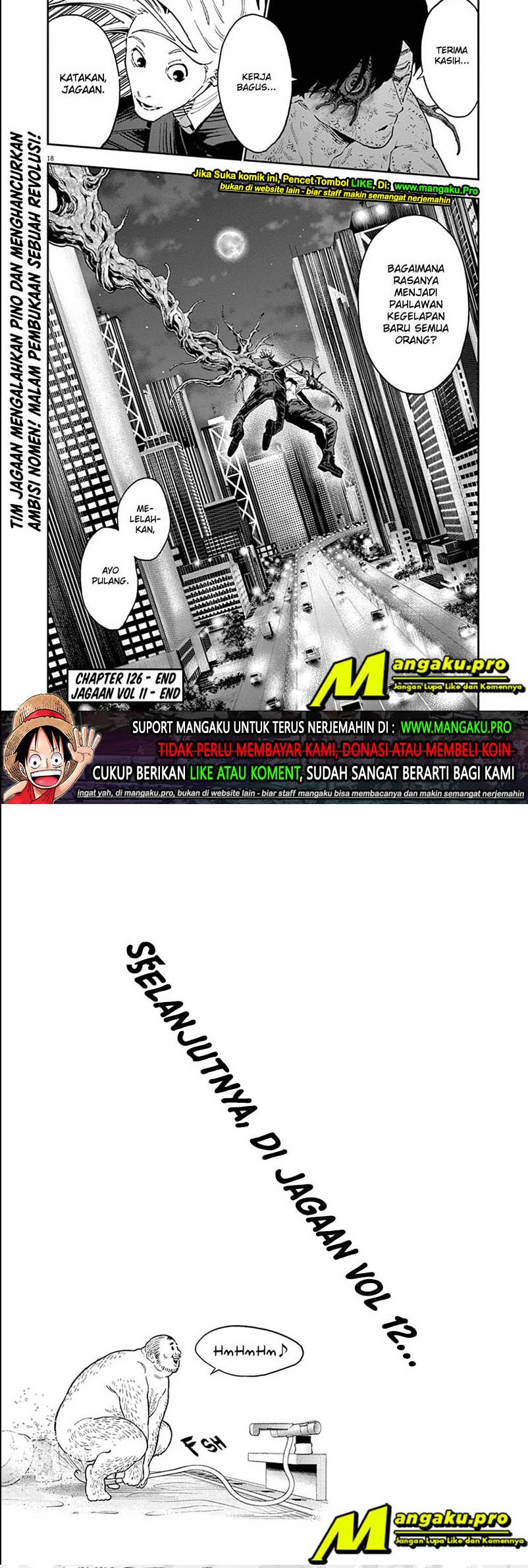 Jagaaaaaan Chapter 126 - halaman 11