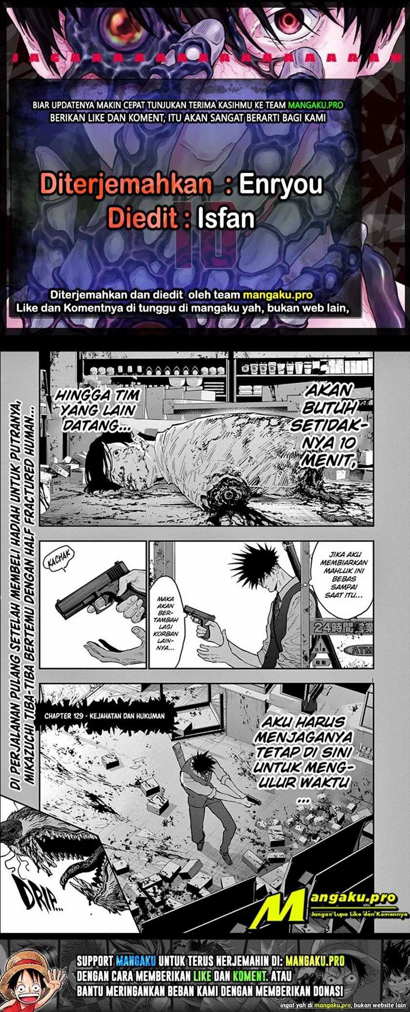 Jagaaaaaan Chapter 129 - halaman 1