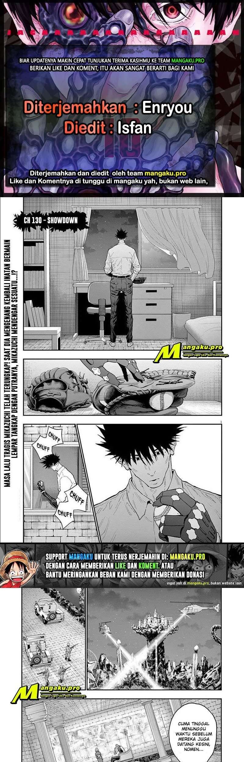 Jagaaaaaan Chapter 130 - halaman 1