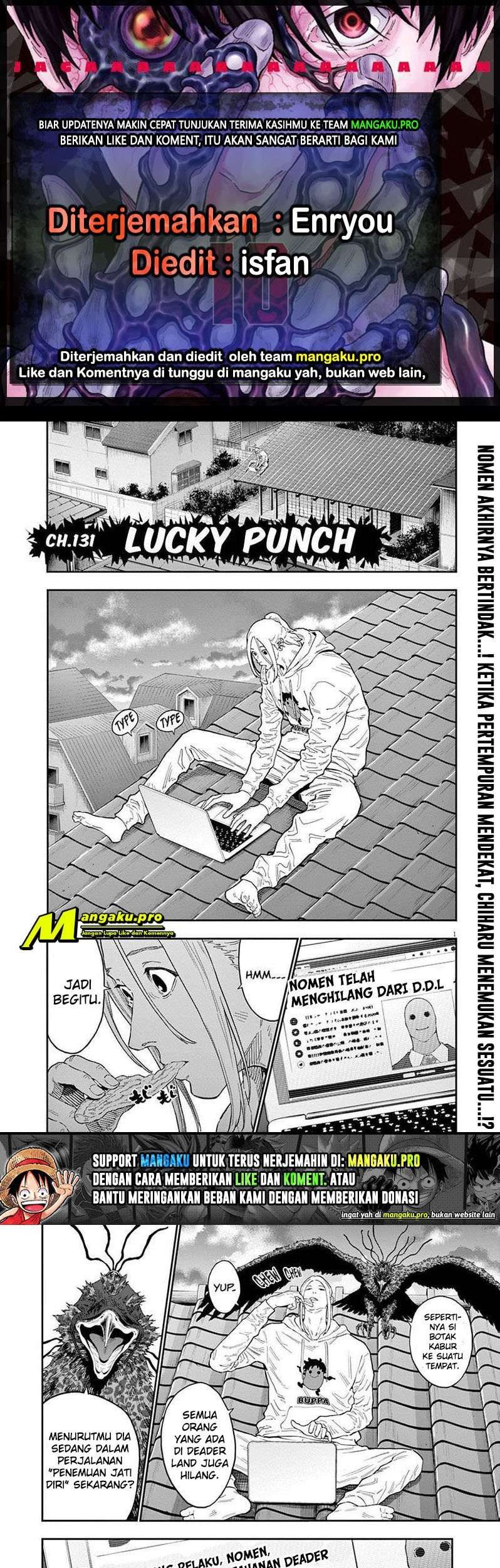 Jagaaaaaan Chapter 131 - halaman 1