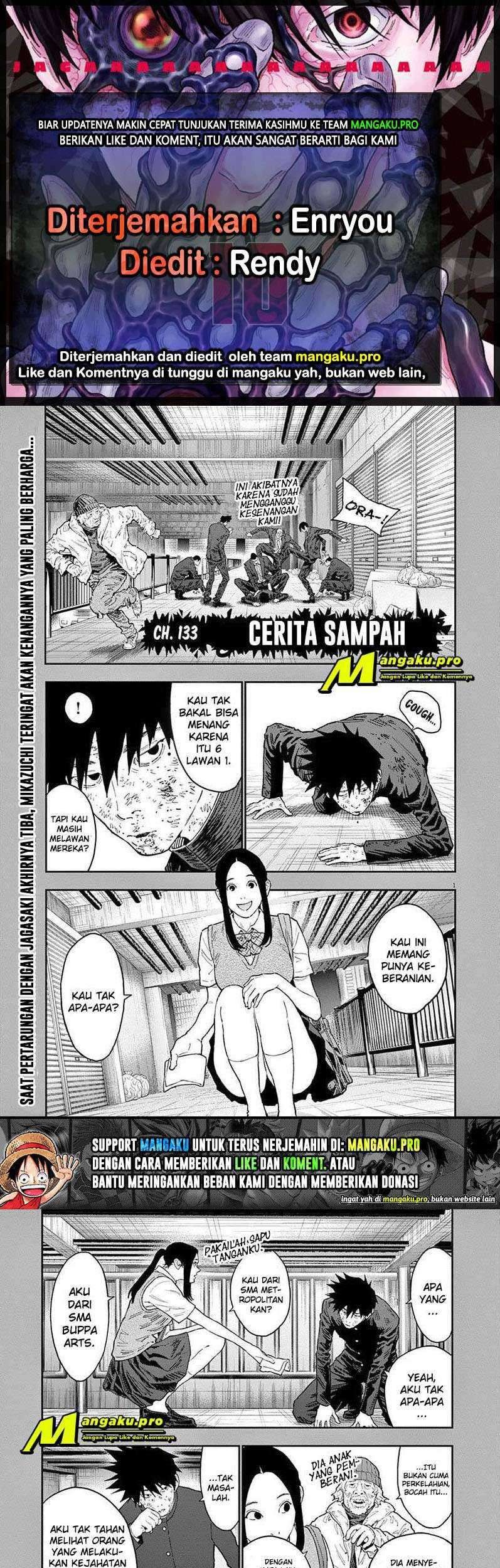 Jagaaaaaan Chapter 133 - halaman 1