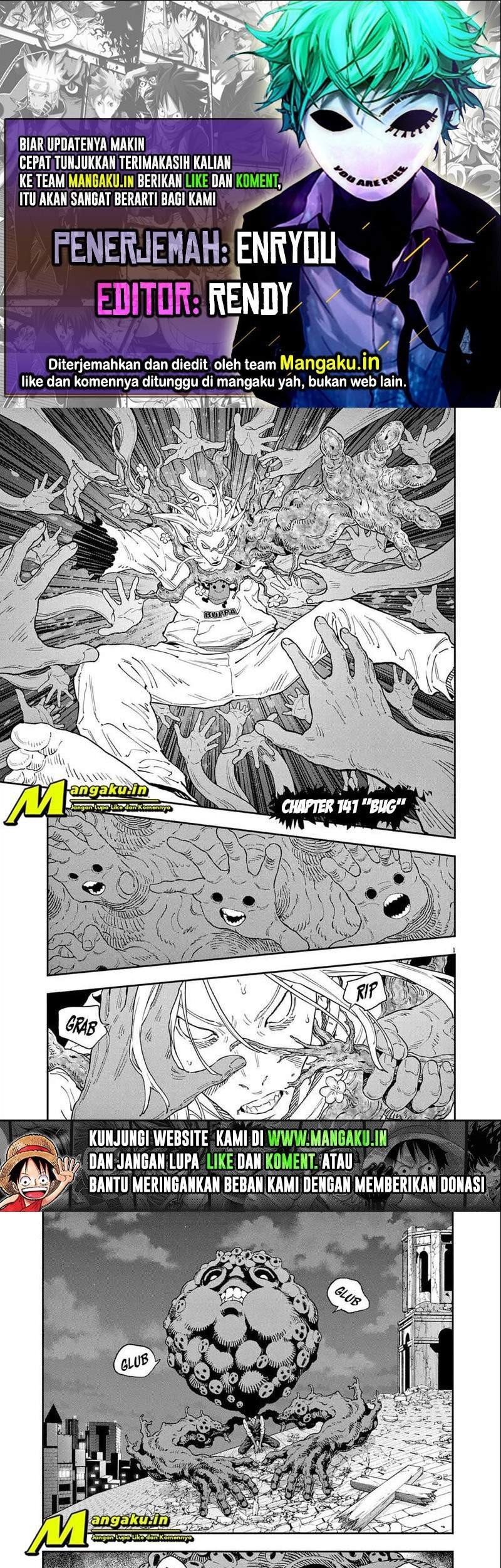 Jagaaaaaan Chapter 141 - halaman 1