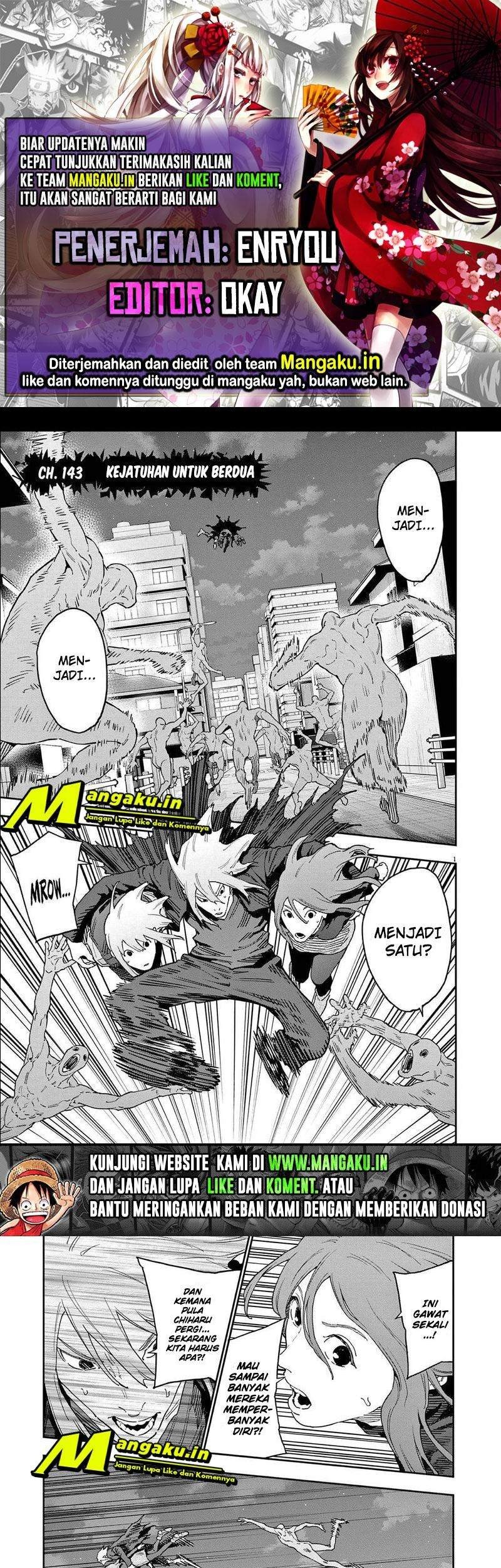 Jagaaaaaan Chapter 143 - halaman 1