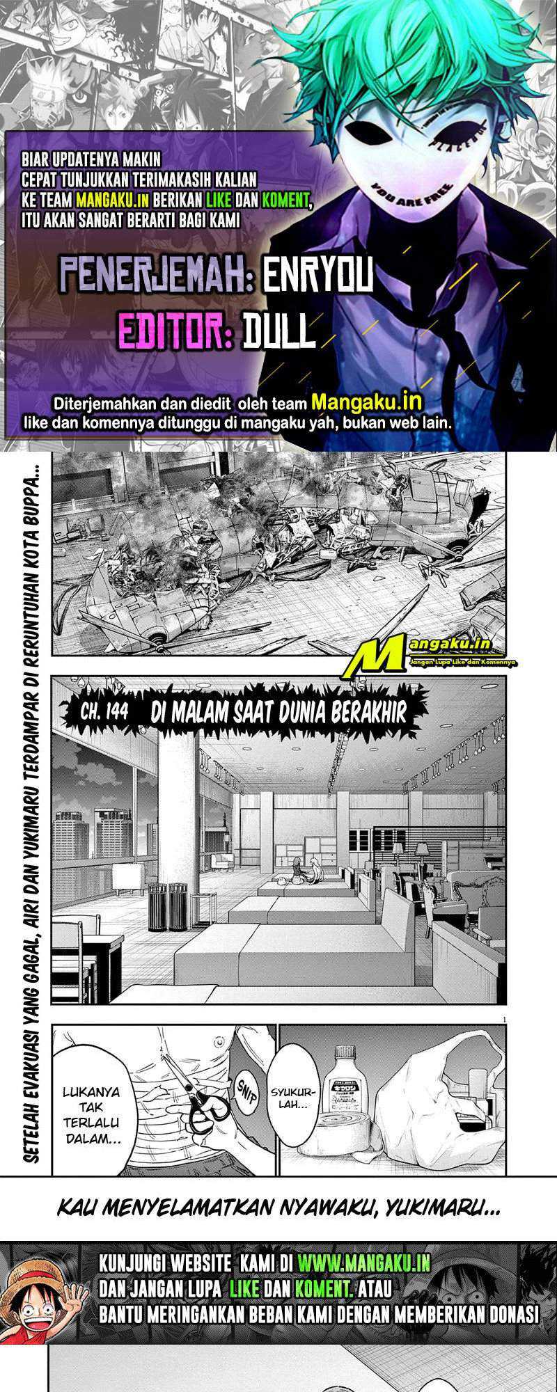Jagaaaaaan Chapter 144 - halaman 1