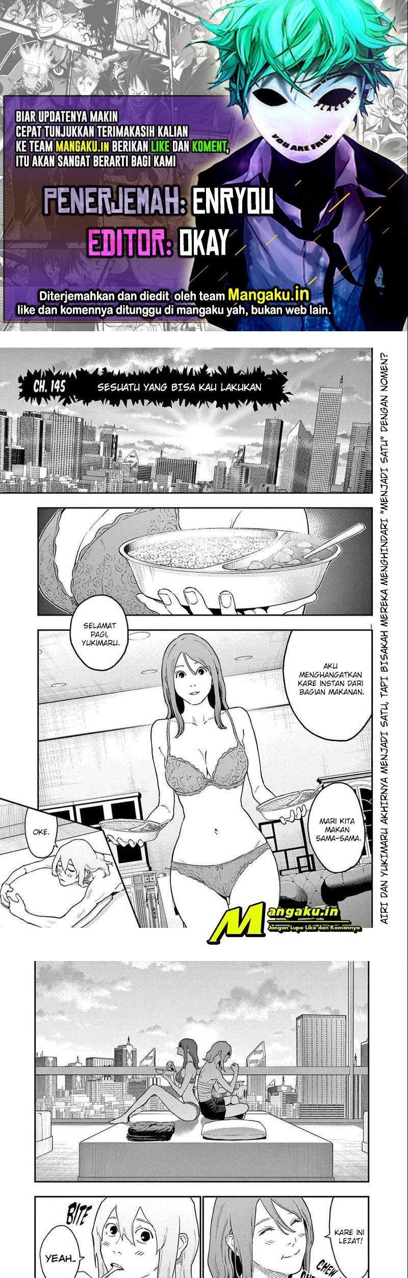 Jagaaaaaan Chapter 145 - halaman 1