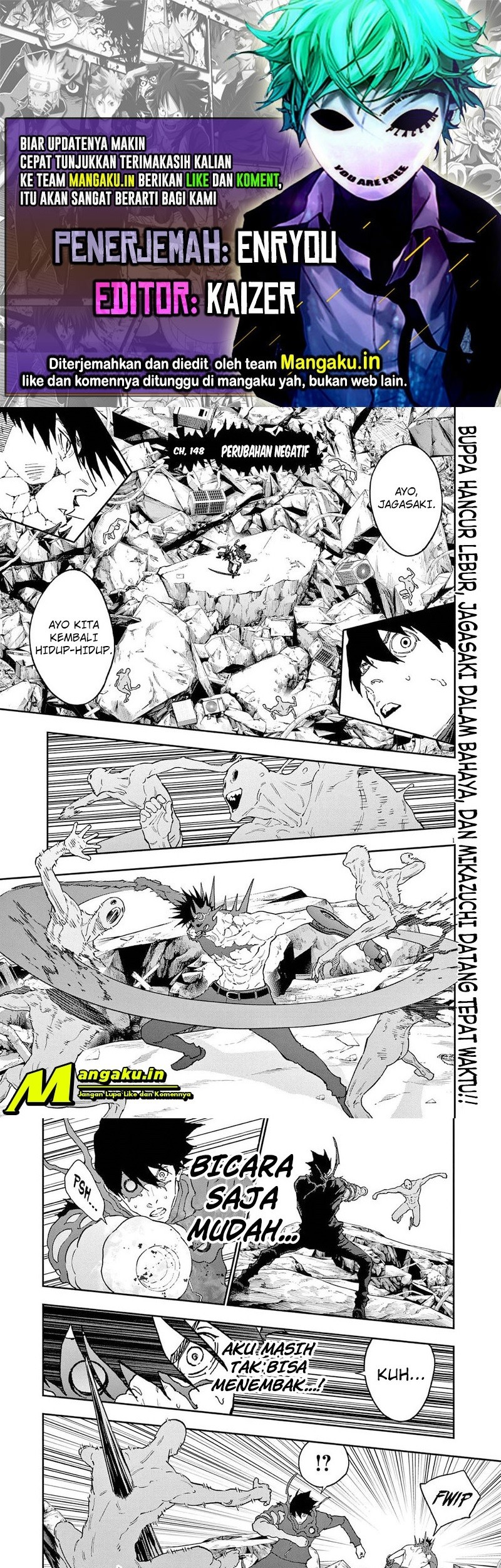 Jagaaaaaan Chapter 148 - halaman 1