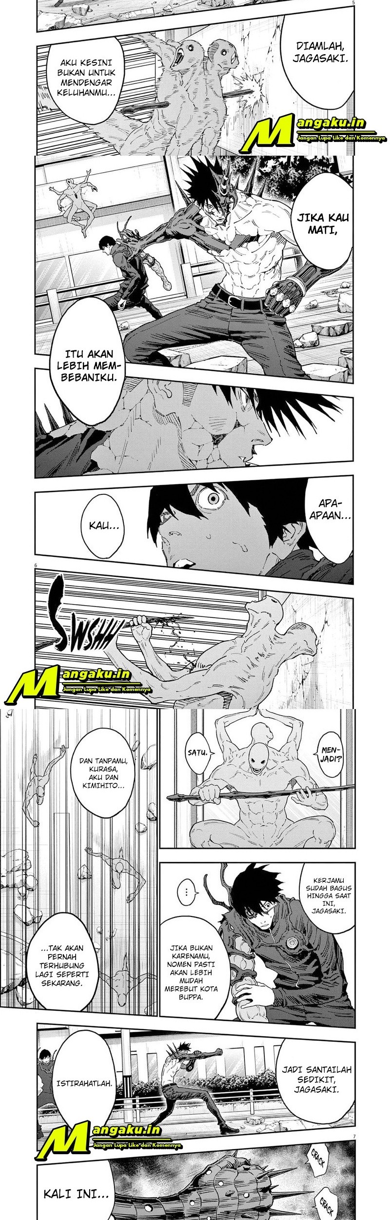 Jagaaaaaan Chapter 148 - halaman 5