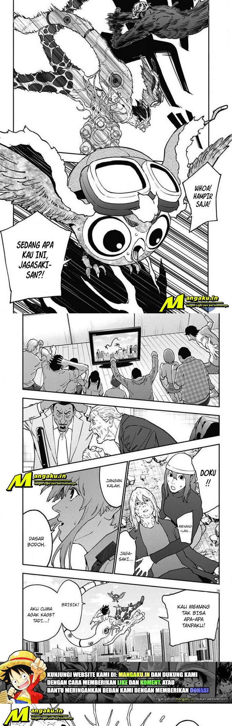 Jagaaaaaan Chapter 158 - halaman 10