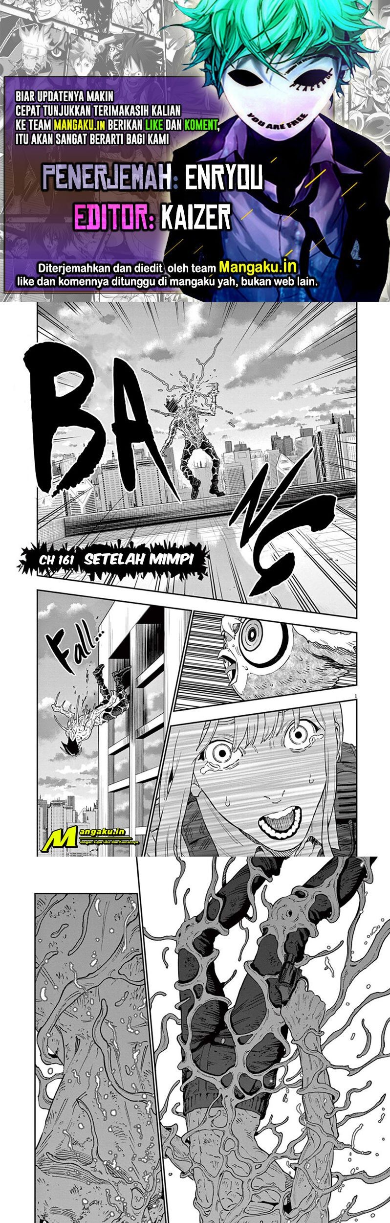 Jagaaaaaan Chapter 161 - halaman 1