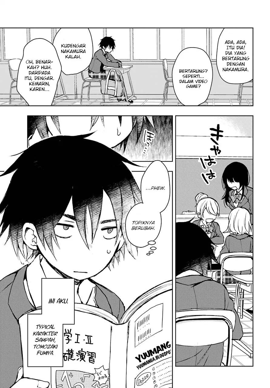 Jaku-chara Tomozaki-kun Chapter 1 - halaman 4