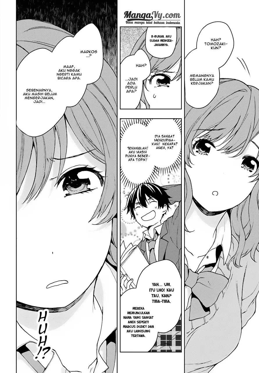 Jaku-chara Tomozaki-kun Chapter 7 - halaman 13