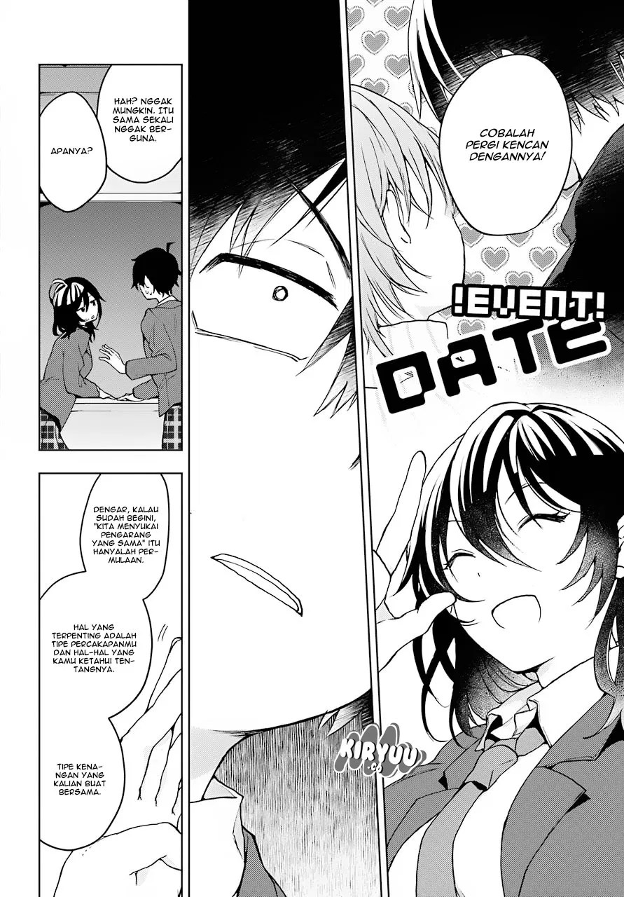 Jaku-chara Tomozaki-kun Chapter 8 - halaman 17