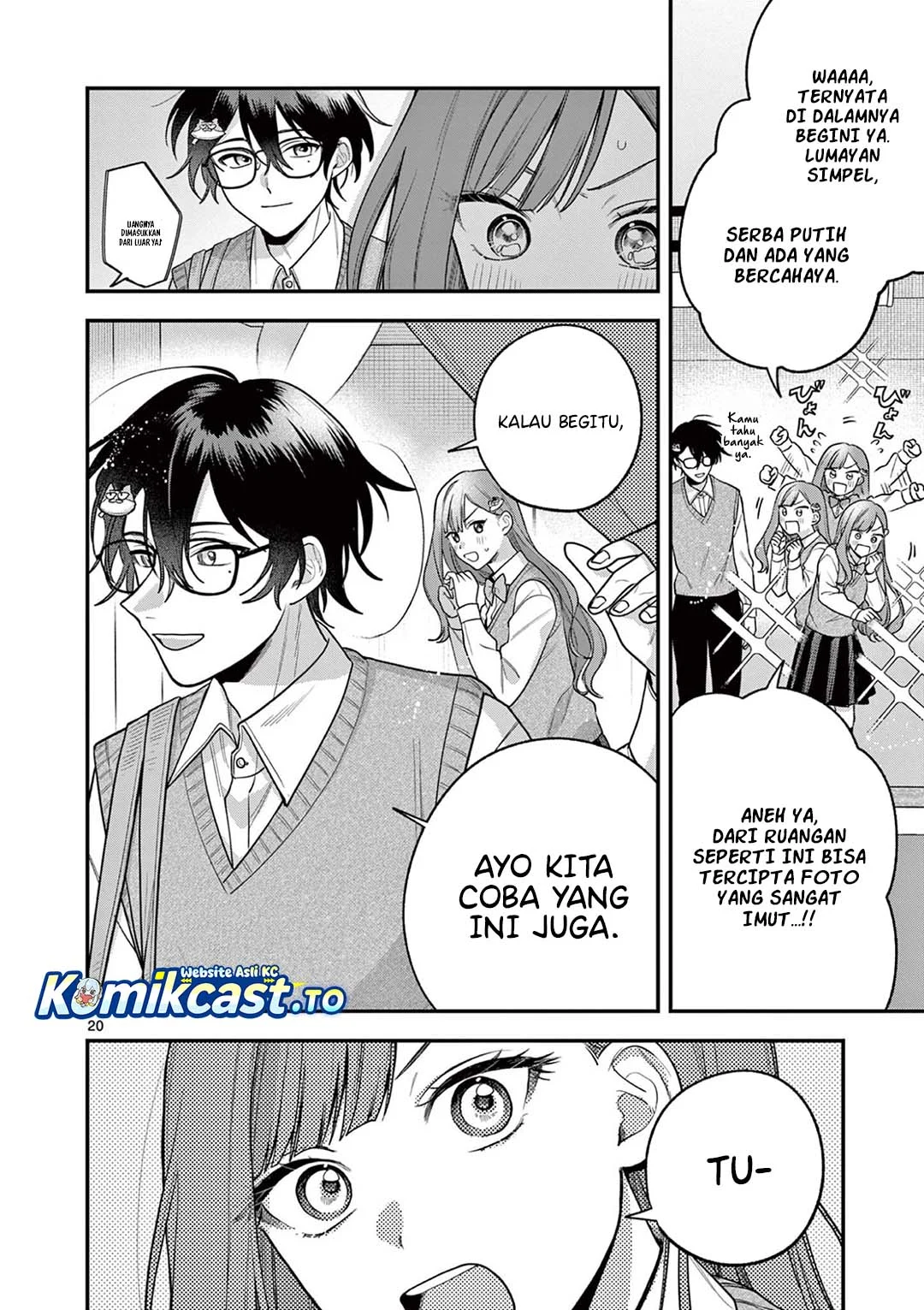 Janome-san wa Hohoemitai! Chapter 4 - halaman 20