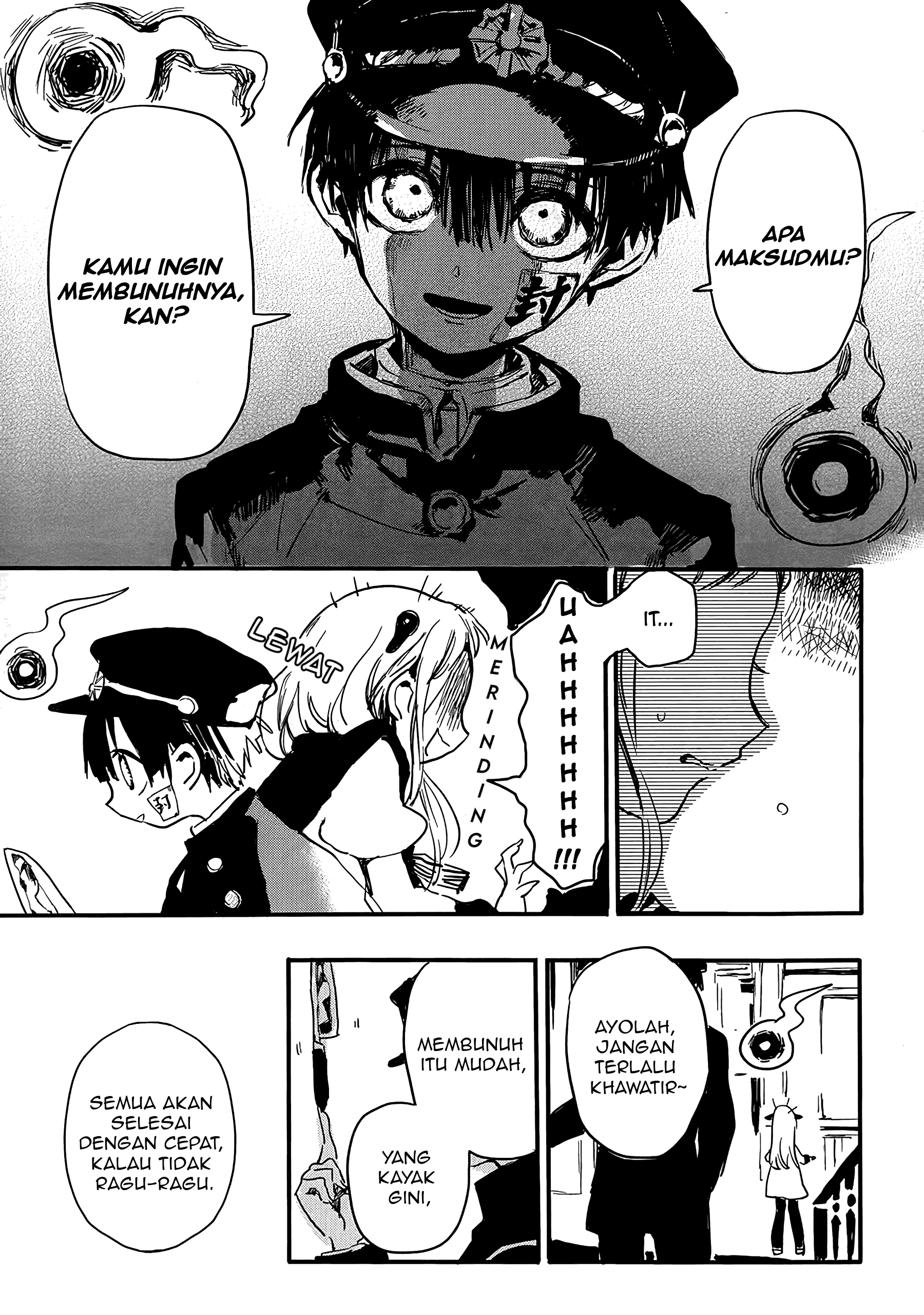 Jibaku Shounen Hanako-kun Chapter 1 - halaman 11