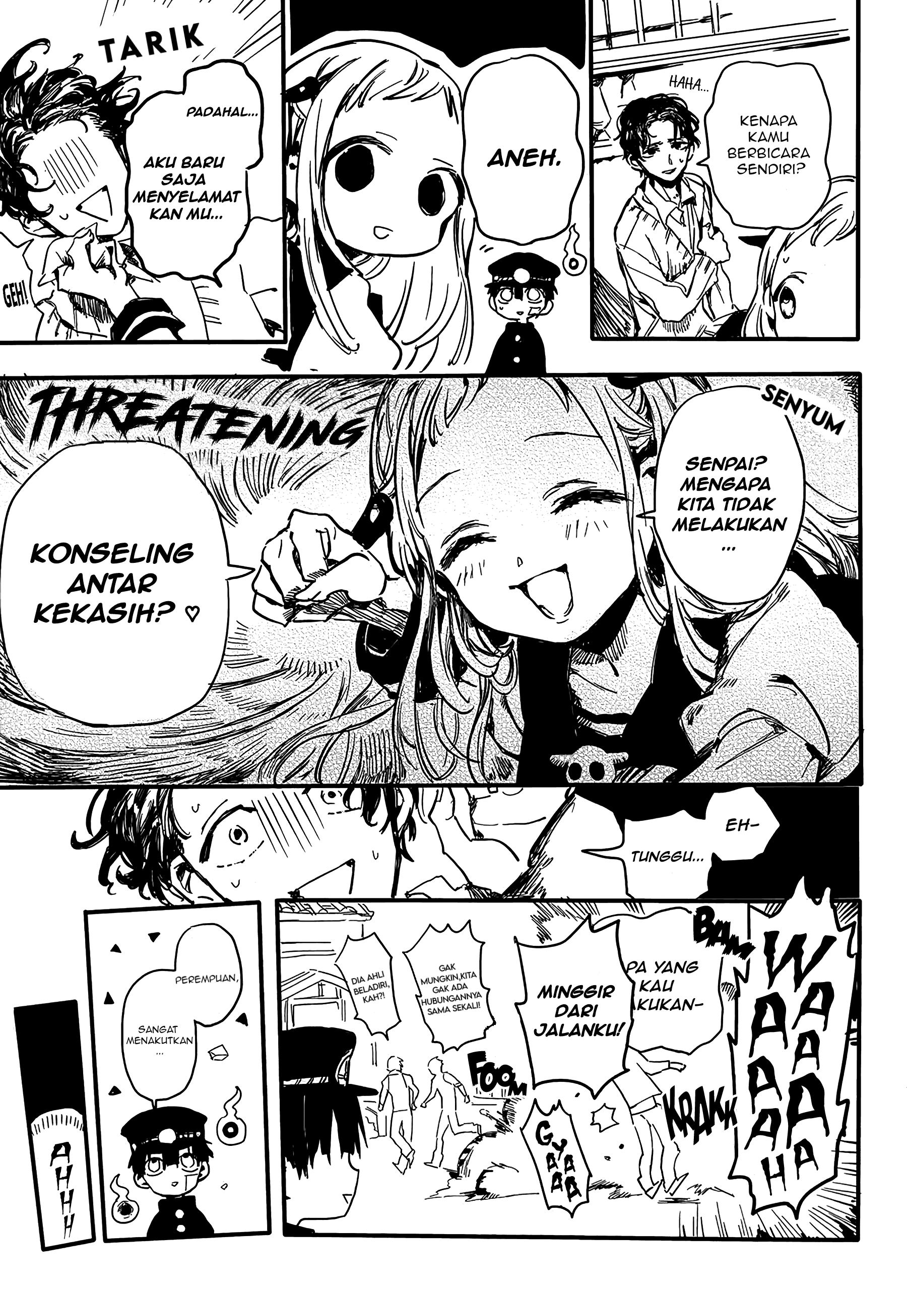 Jibaku Shounen Hanako-kun Chapter 1 - halaman 15