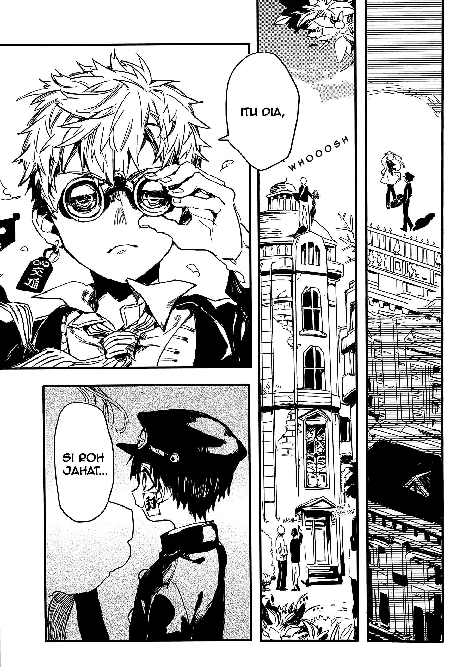 Jibaku Shounen Hanako-kun Chapter 1 - halaman 18