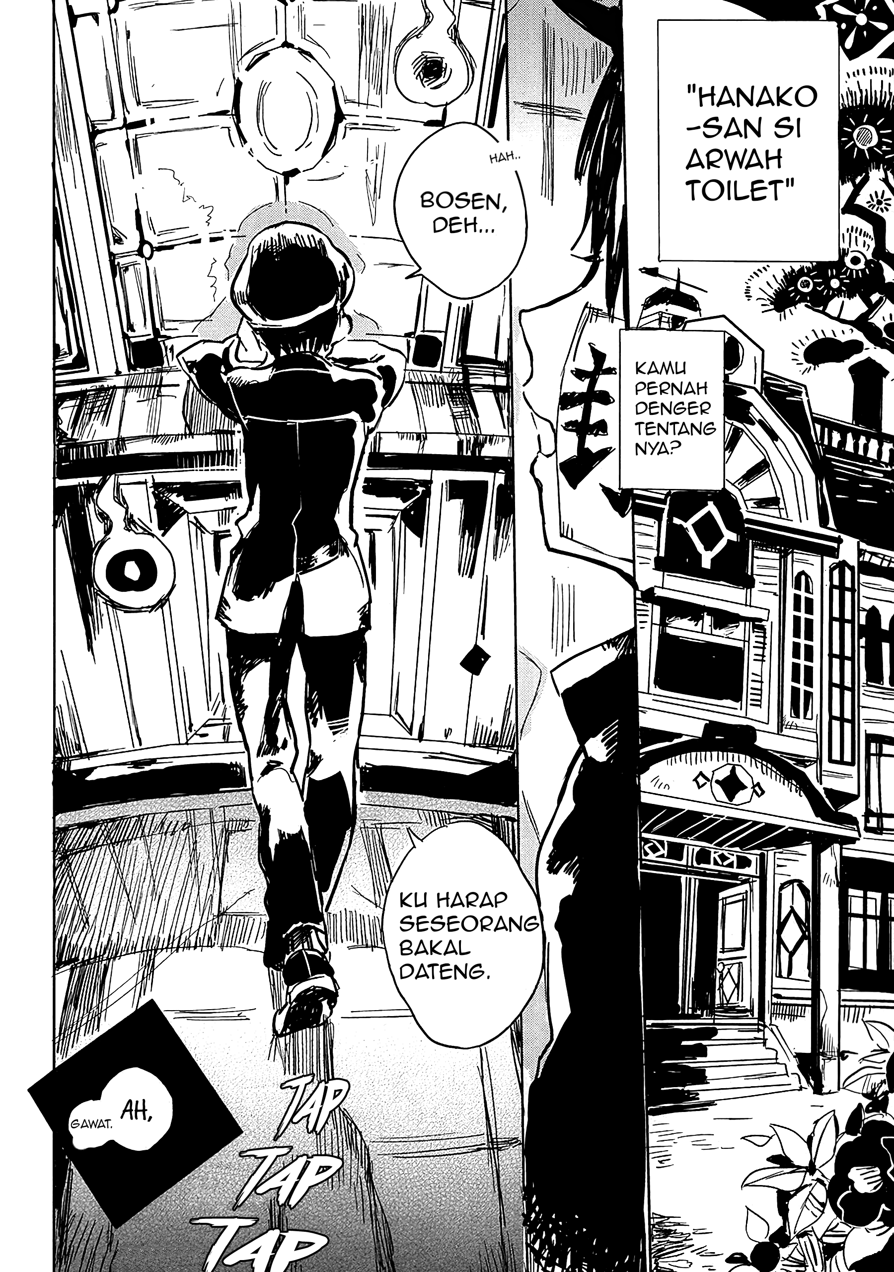 Jibaku Shounen Hanako-kun Chapter 1 - halaman 2