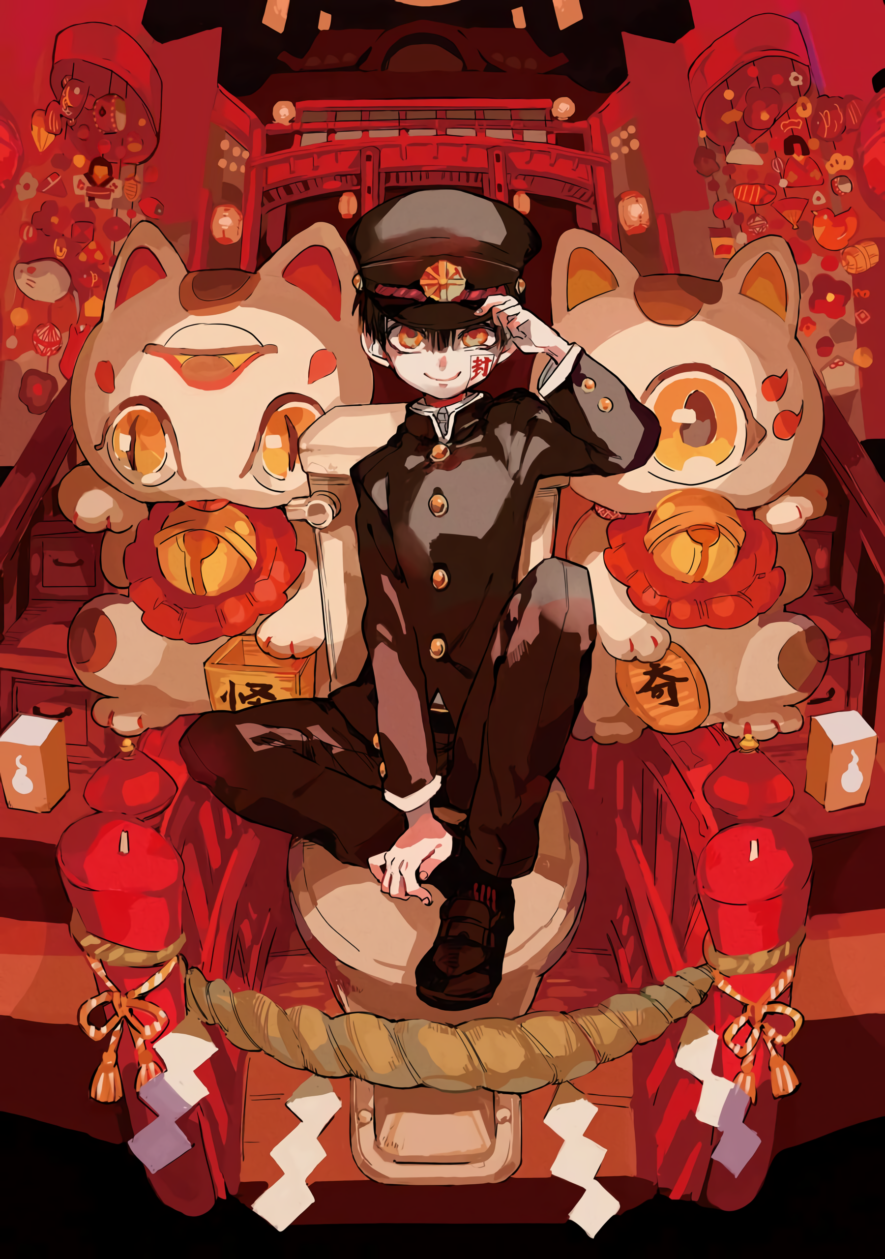 Jibaku Shounen Hanako-kun Chapter 1 - halaman 21