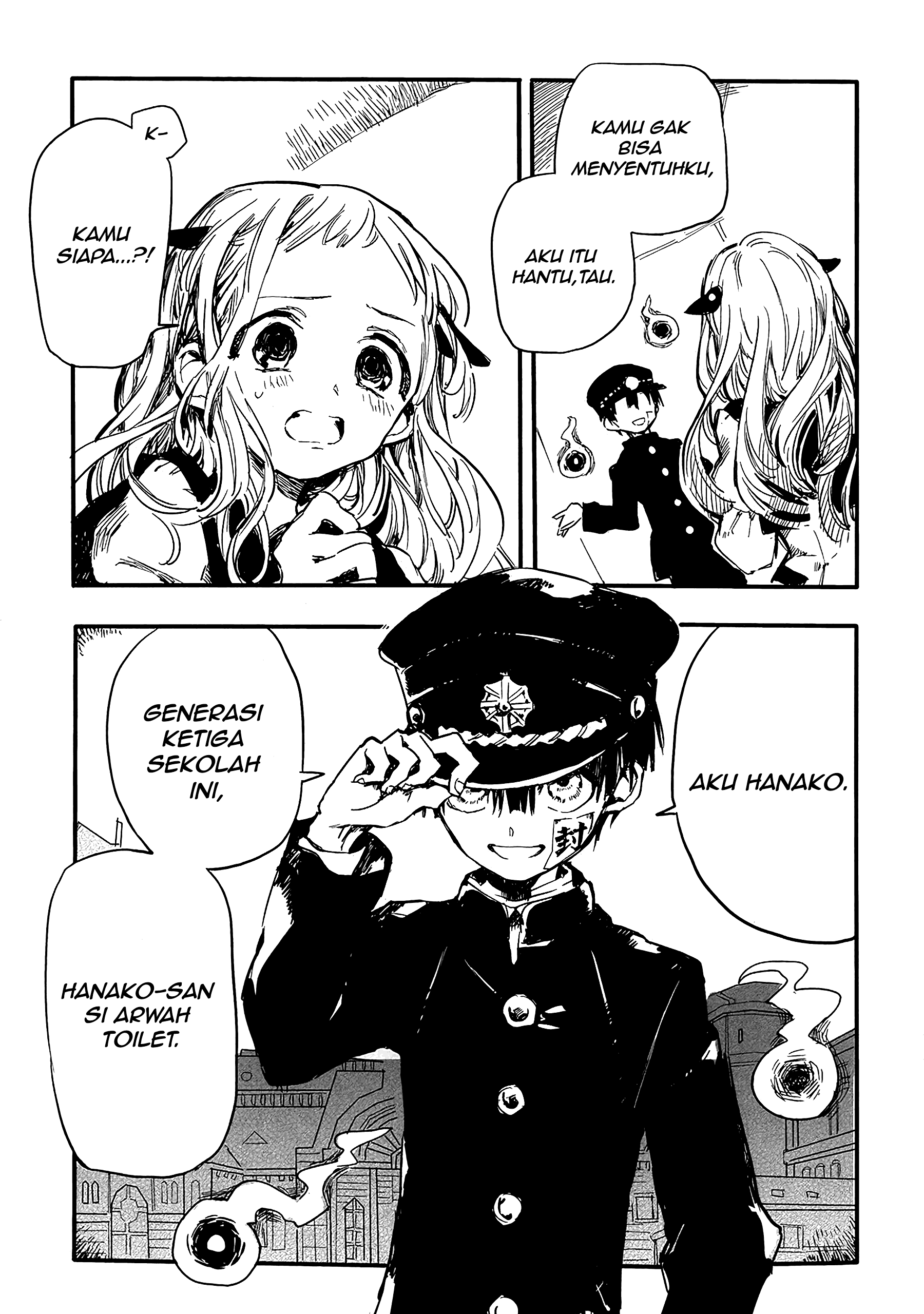 Jibaku Shounen Hanako-kun Chapter 1 - halaman 5